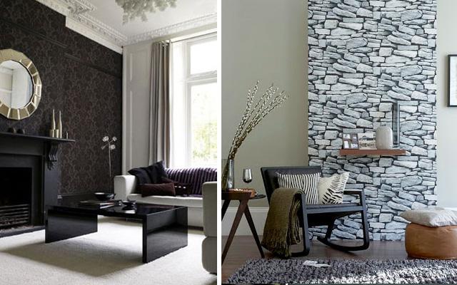 como-decorar-salones-con-papel-pintado-www.decharcoencharco.com