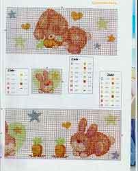 gráficos punto de cruz gratis de animales