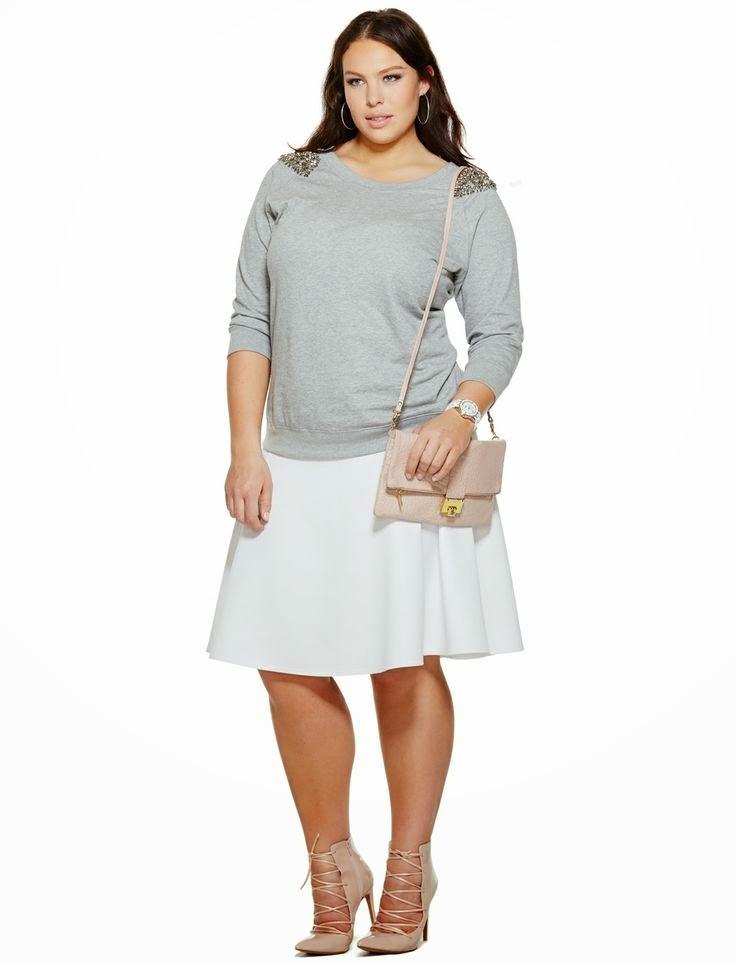 Faldas en talla grande: opción de verano