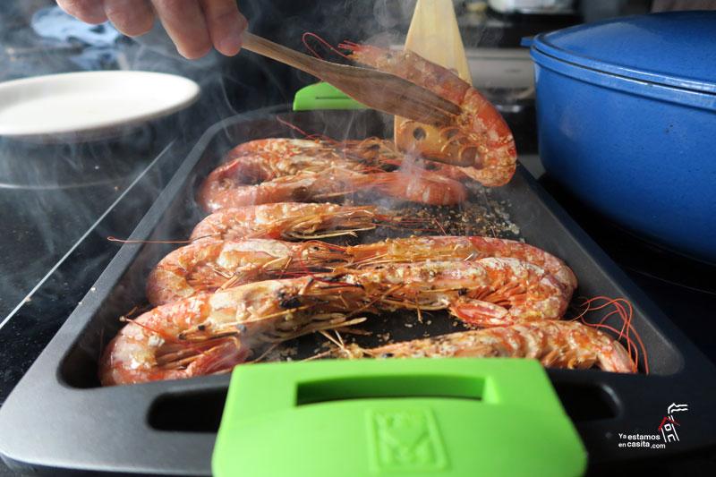 Gambones plancha - Yaestamosencasita.com