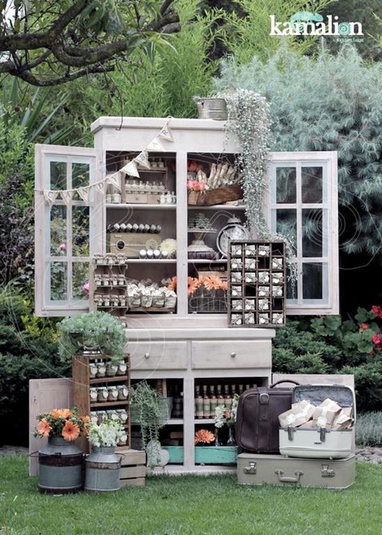 decoración de bodas rusticas vintage