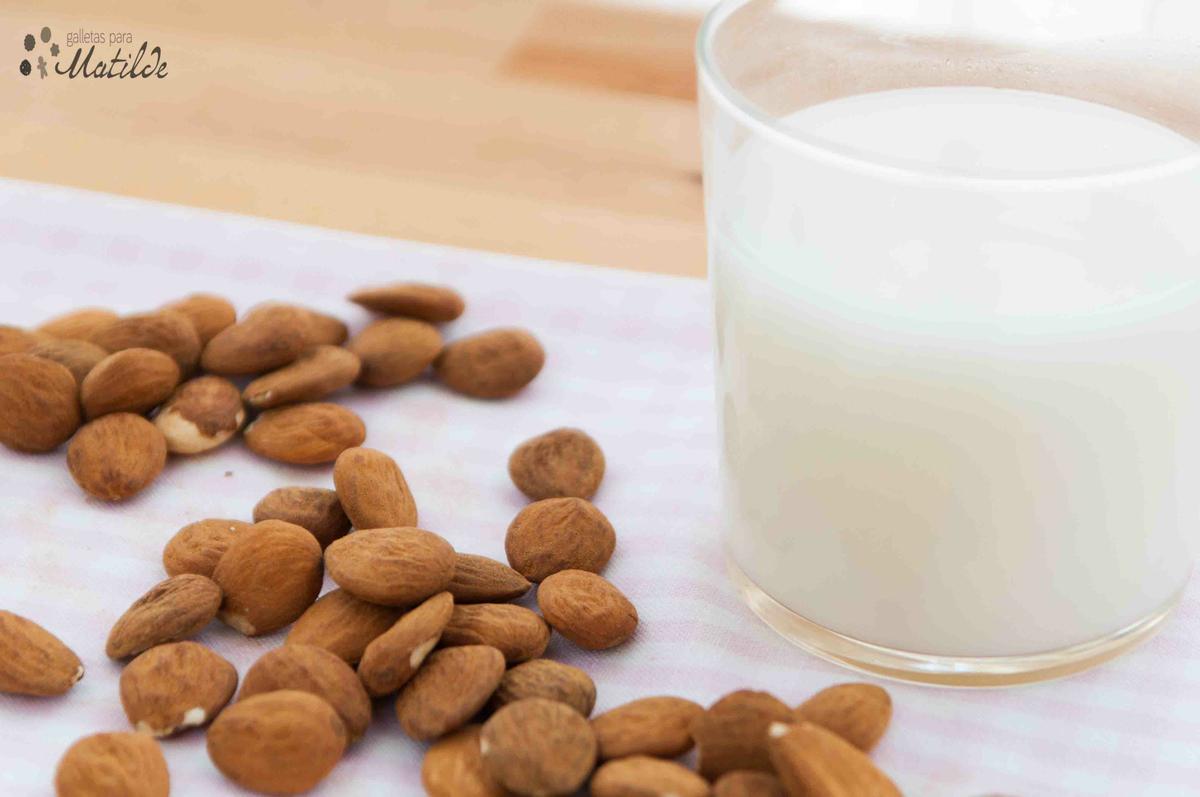 Leche de almendras casera