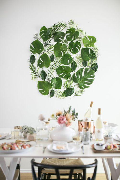 Decorar con plantas