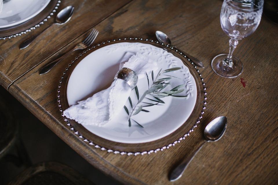 Decoración de boda industrial 