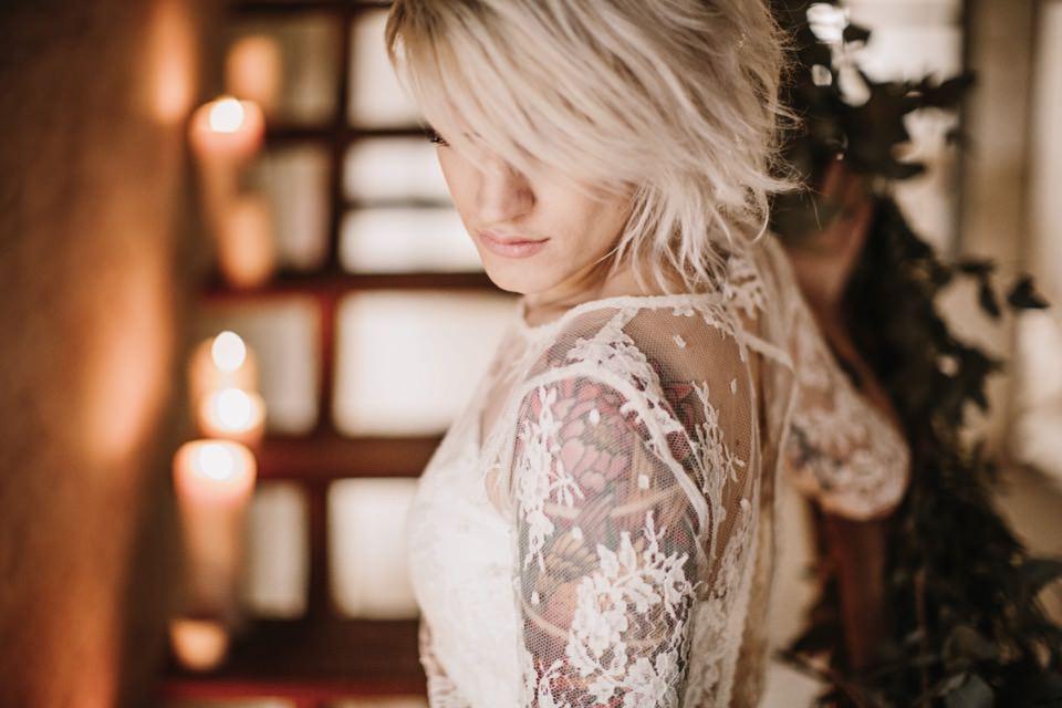 Decoración de boda industrial 