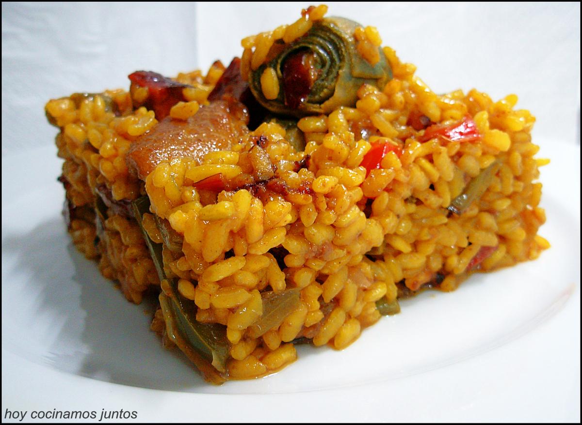 Arroz con verduras