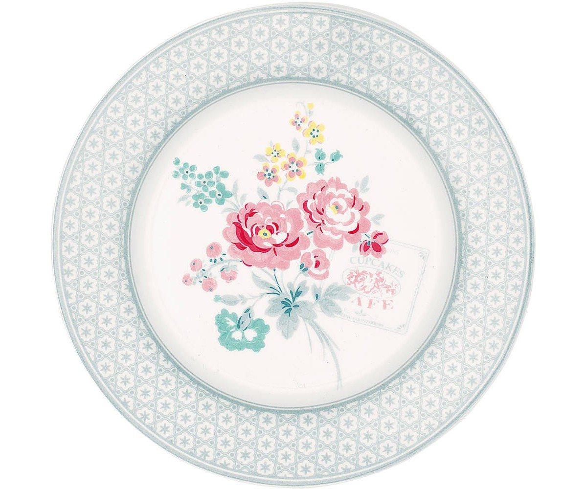 Plato De Cerámica Lulu Grey Green Gate