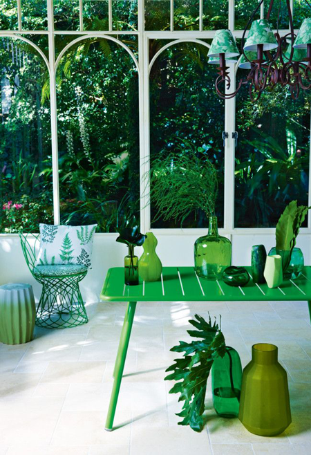 Decoración tropical