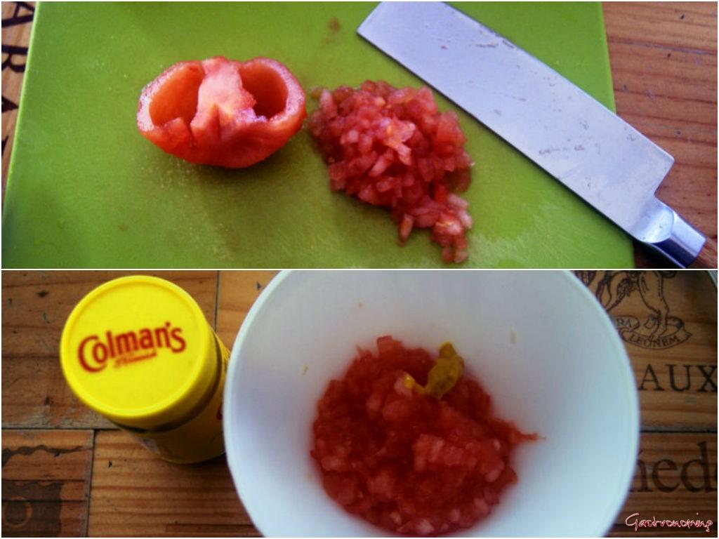 ensalada de ventresca de bacalao