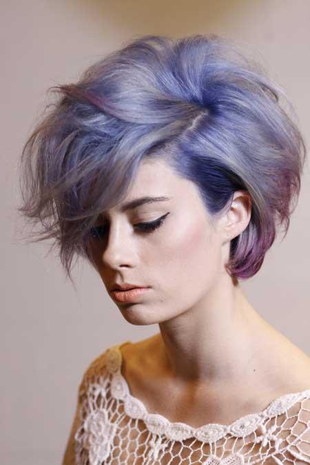 Purple-short-hair