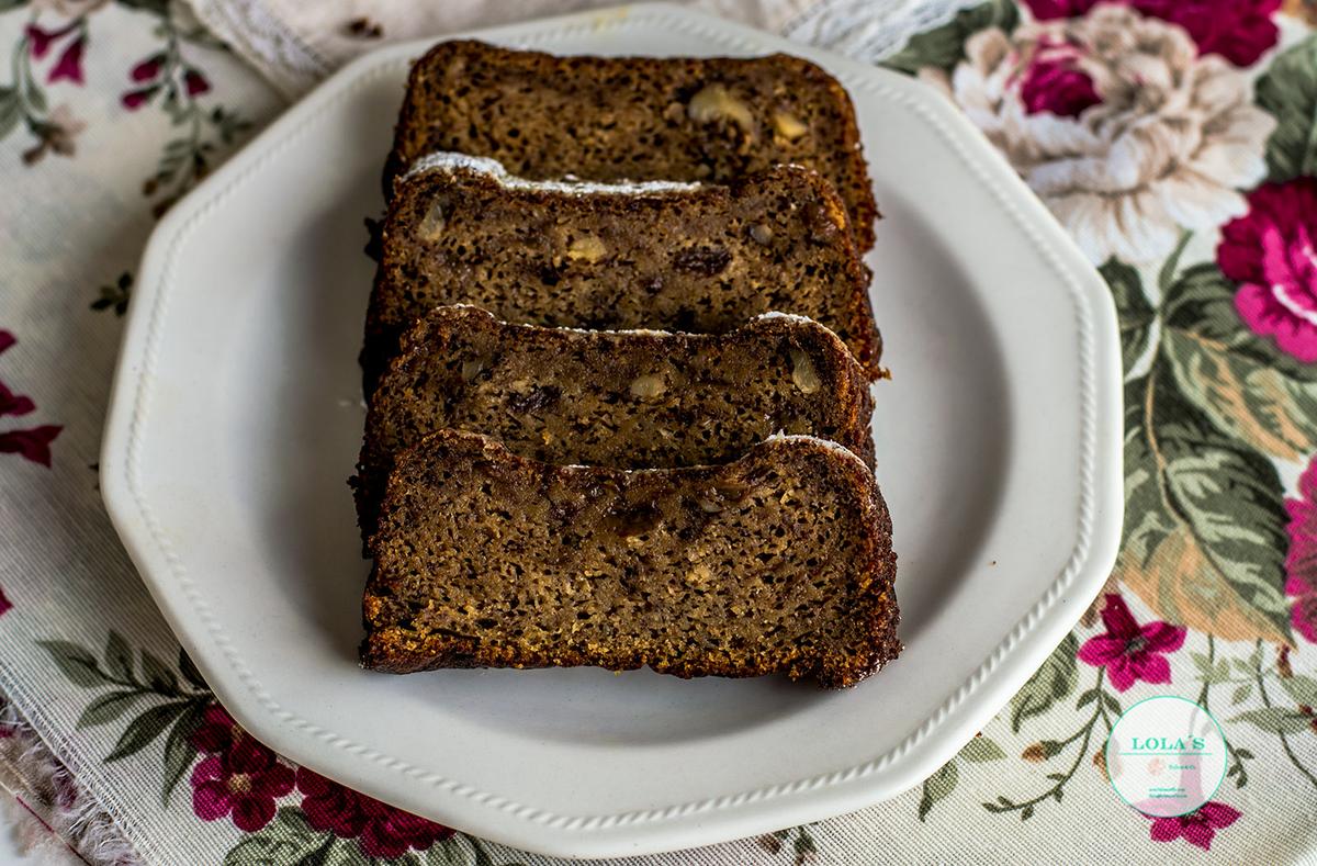 cake de platano y nnueces 1