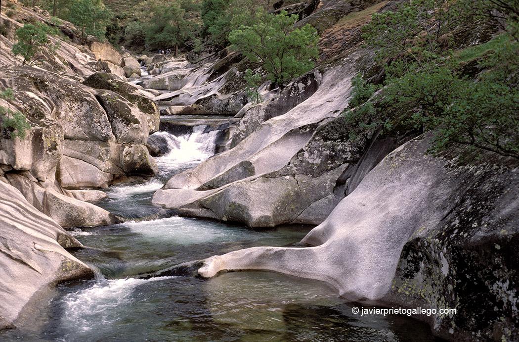 Los Pilones. Paraje de la Garganta de los Infiernos. Jerte. Valle del Jerte. Fiesta del Cerezo. Extremadura. España. © Javier Prieto Gallego