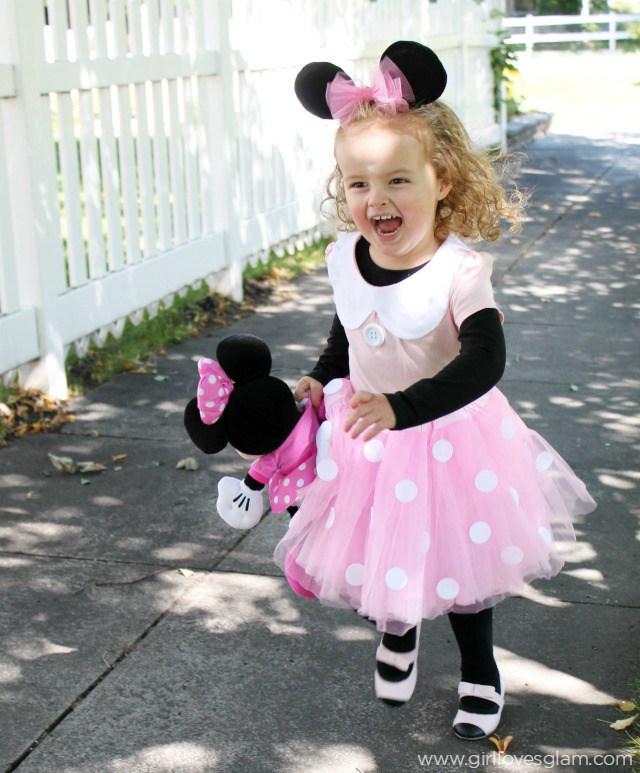 🎀Como hacer disfraz de Minnie Mouse para Cumpleaños DIY- Una Nube de  Sueños 