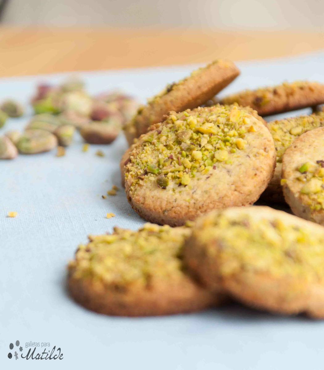 Galletas de pistachos