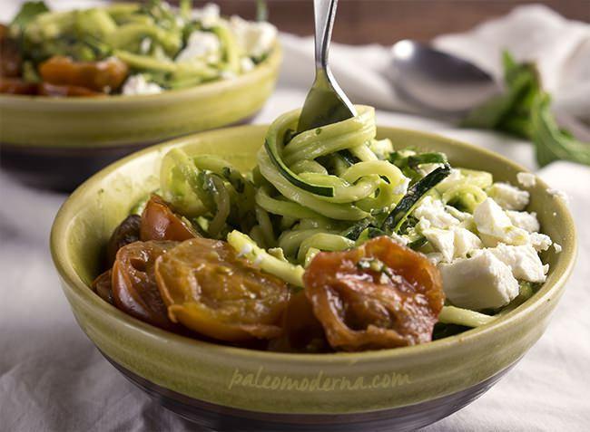 espaguettis sin gluten paleo