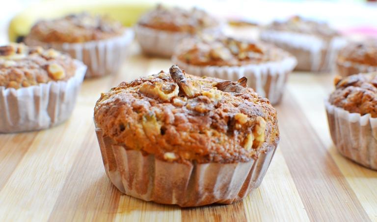 Muffins Plátano
