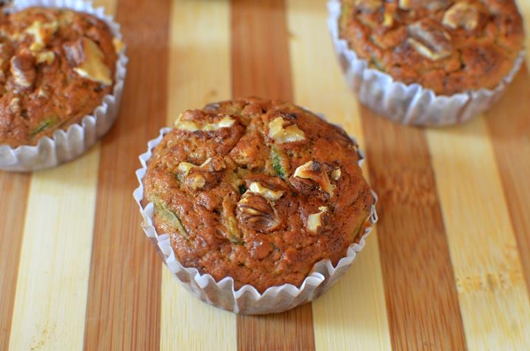 Muffins Plátano Nuez