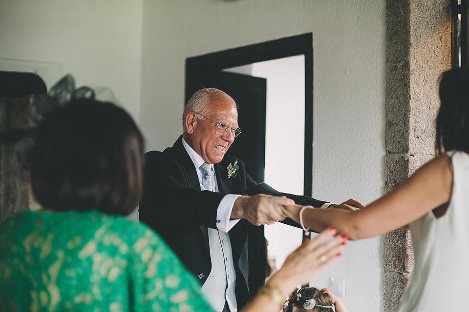 Una boda emotiva fotografiada por Cris Cañibano