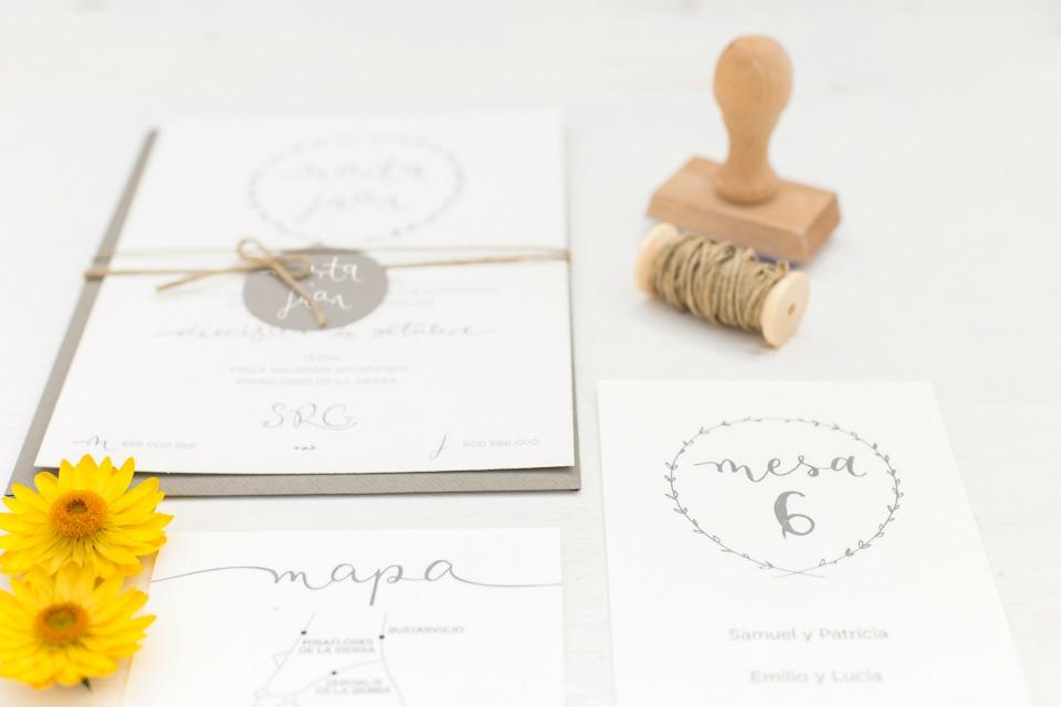 Invitaciones para tu boda de Happy Letters