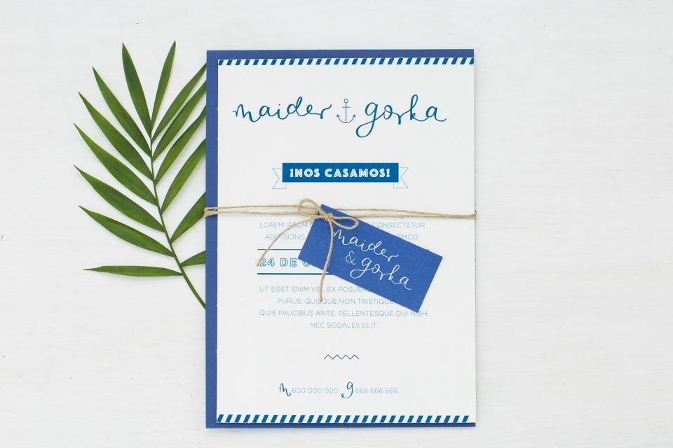 Invitaciones para tu boda de Happy Letters