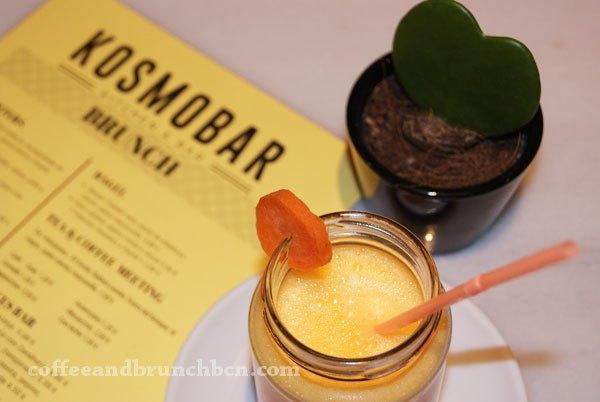 Jugo de naranja y zanahoria