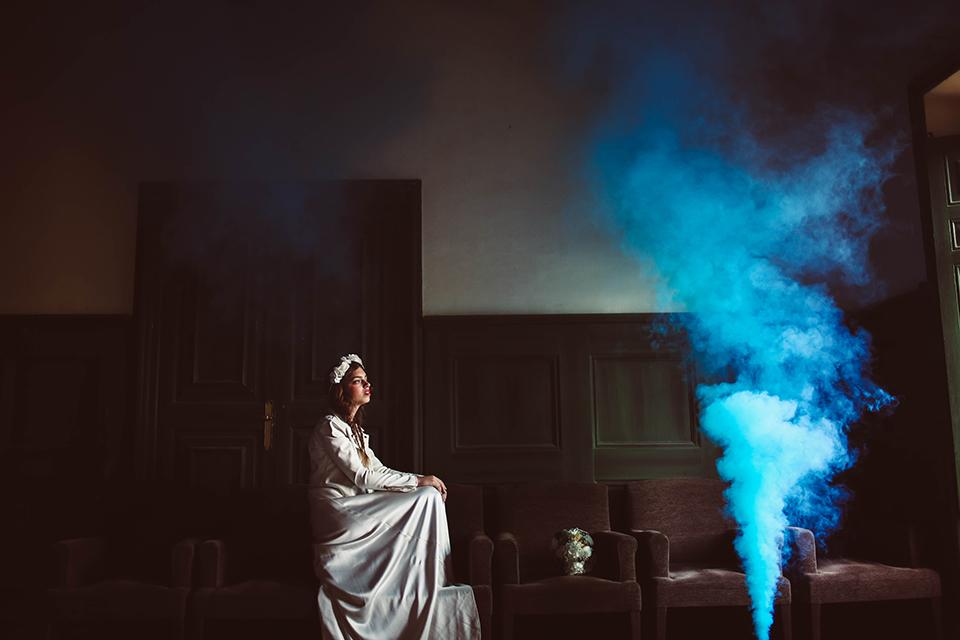 Una novia poco convencional en All Lovely Party