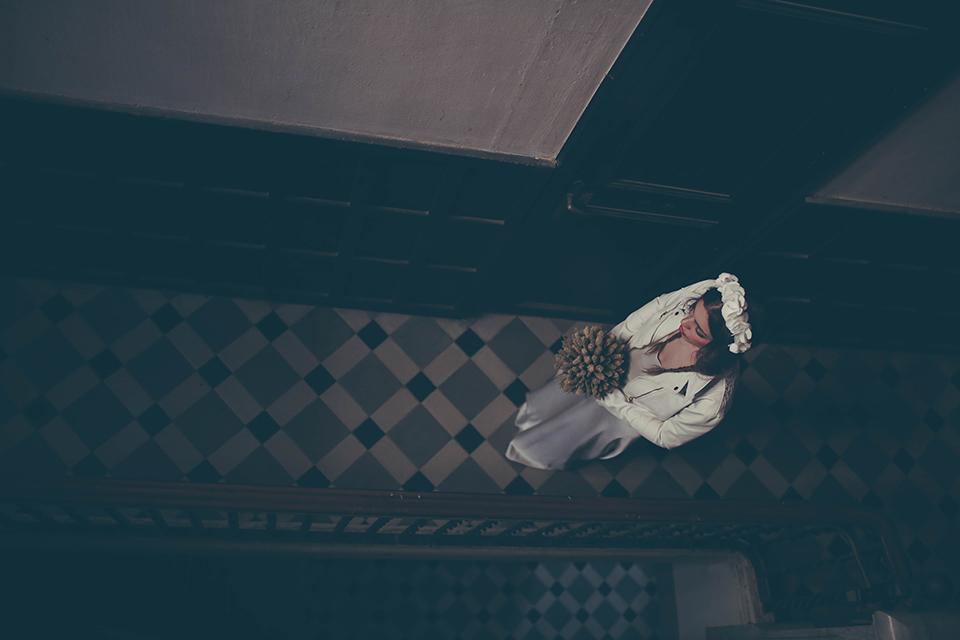 Una novia poco convencional en All Lovely Party