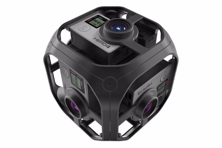 Gopro presenta Omni, la cámara de VR con la que podrás hacer vídeos en 360º