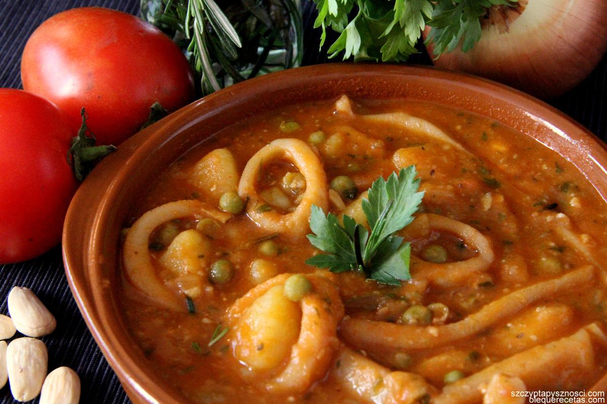 guiso de calamares