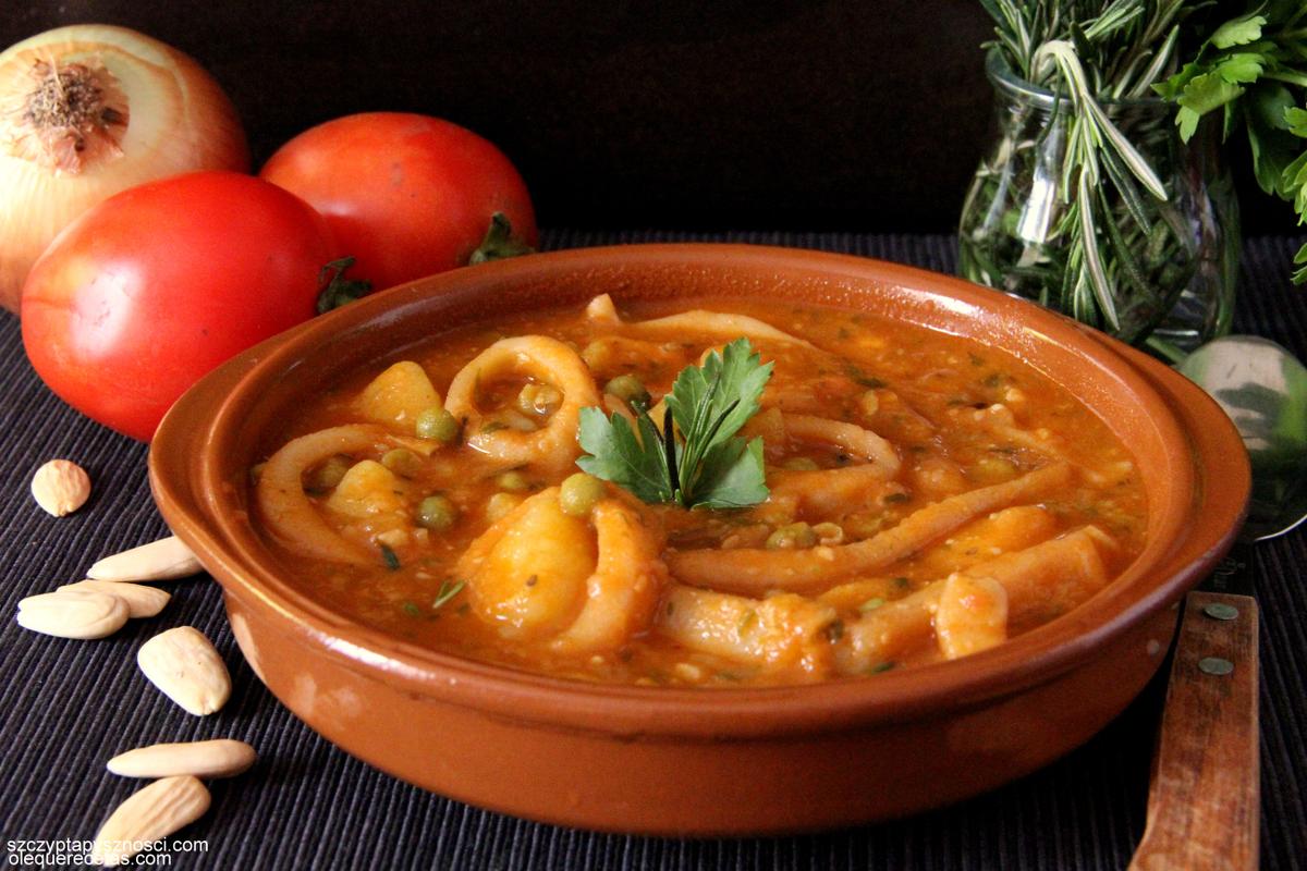 guiso de calamares