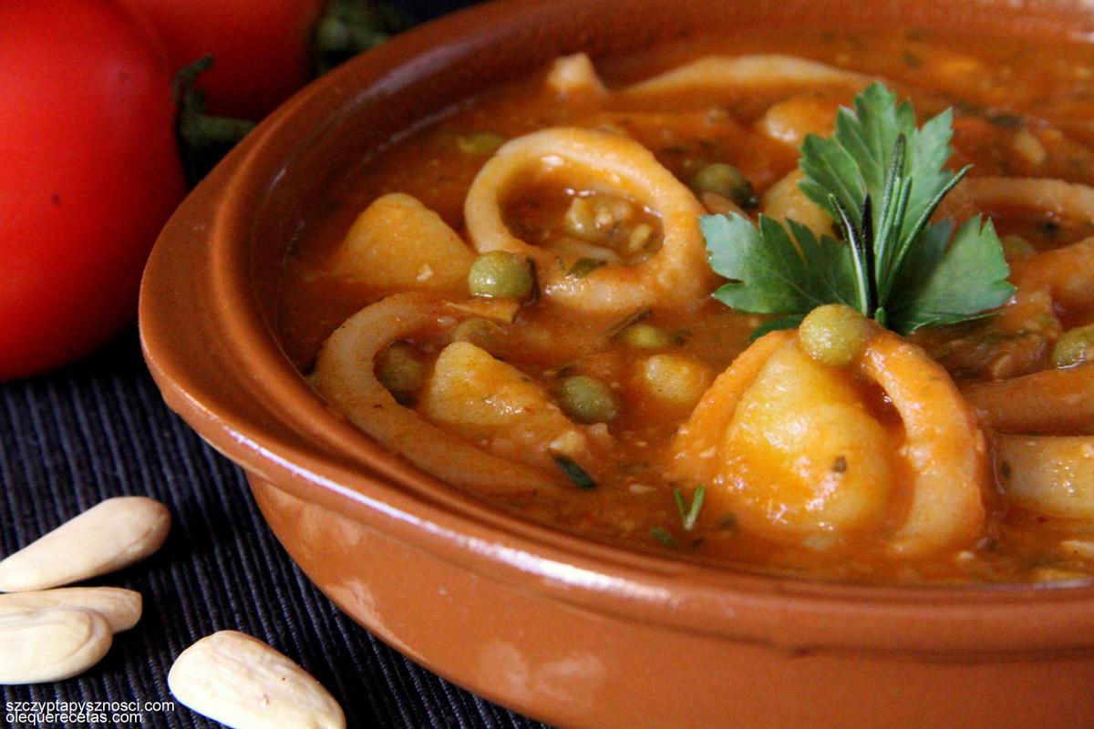 guiso de calamares