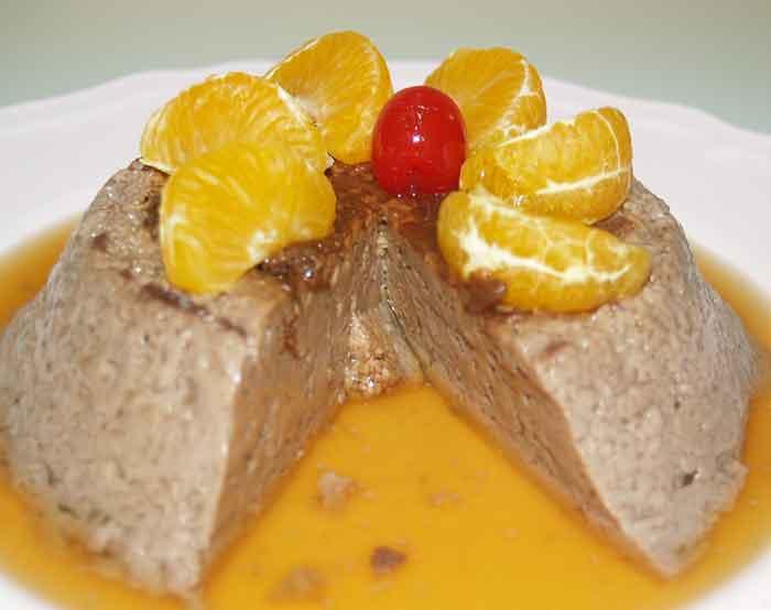 Flan de Chocolate en Microondas