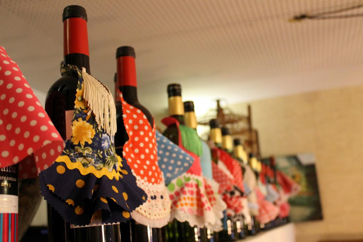 Flamencas de botellas