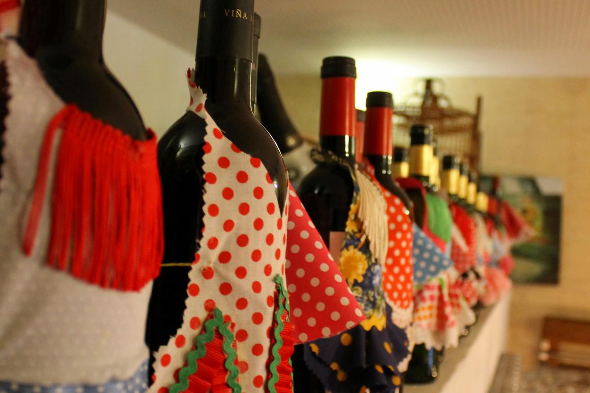 Flamencas de botellas