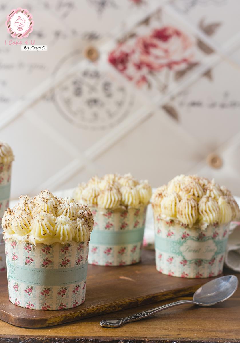 Cupcakes de Tiramisú Sin Gluten
