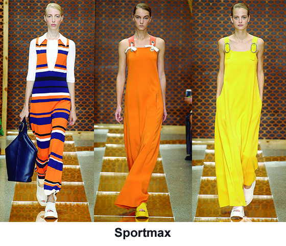 Tendencia, petos, Desfiles 2