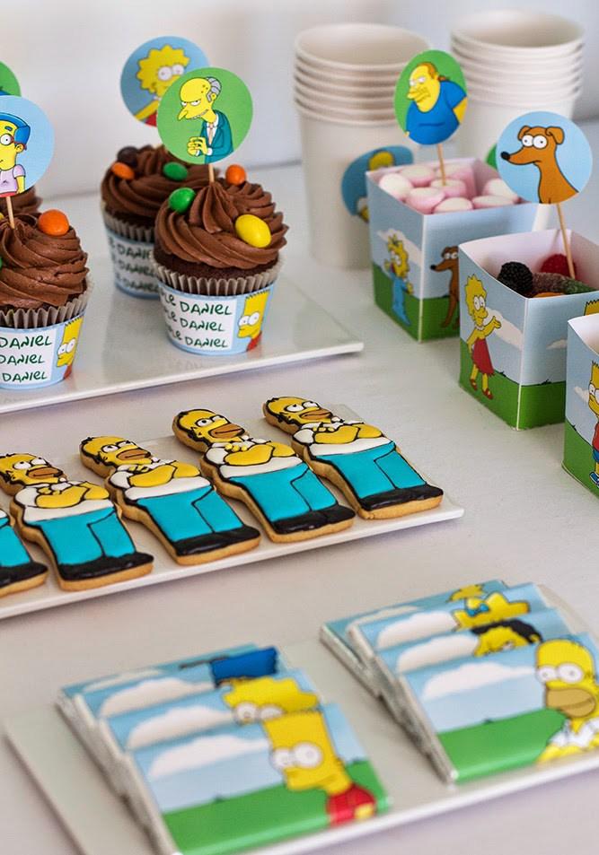 Cupcakes Los simpson