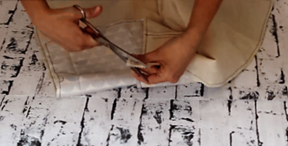 funda de cojín con tela y sin cremallera