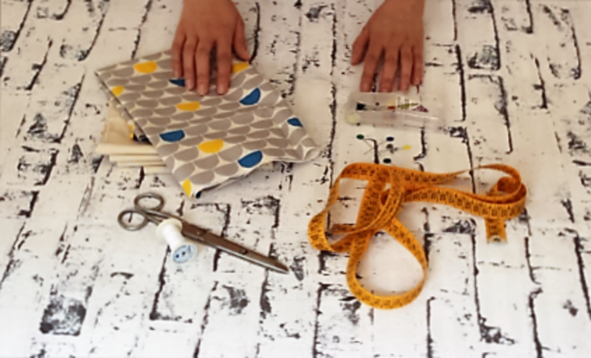 funda de cojín con tela y sin cremallera