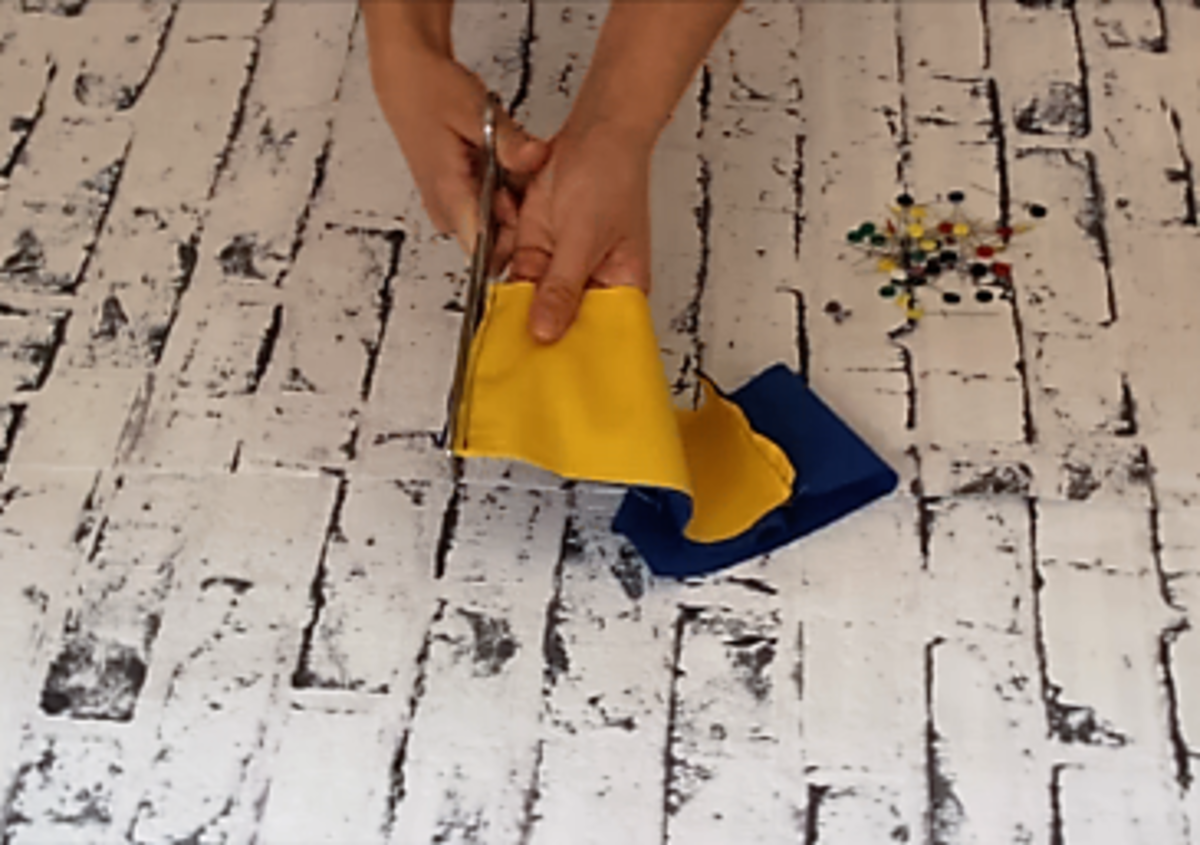 funda de cojín con tela y sin cremallera