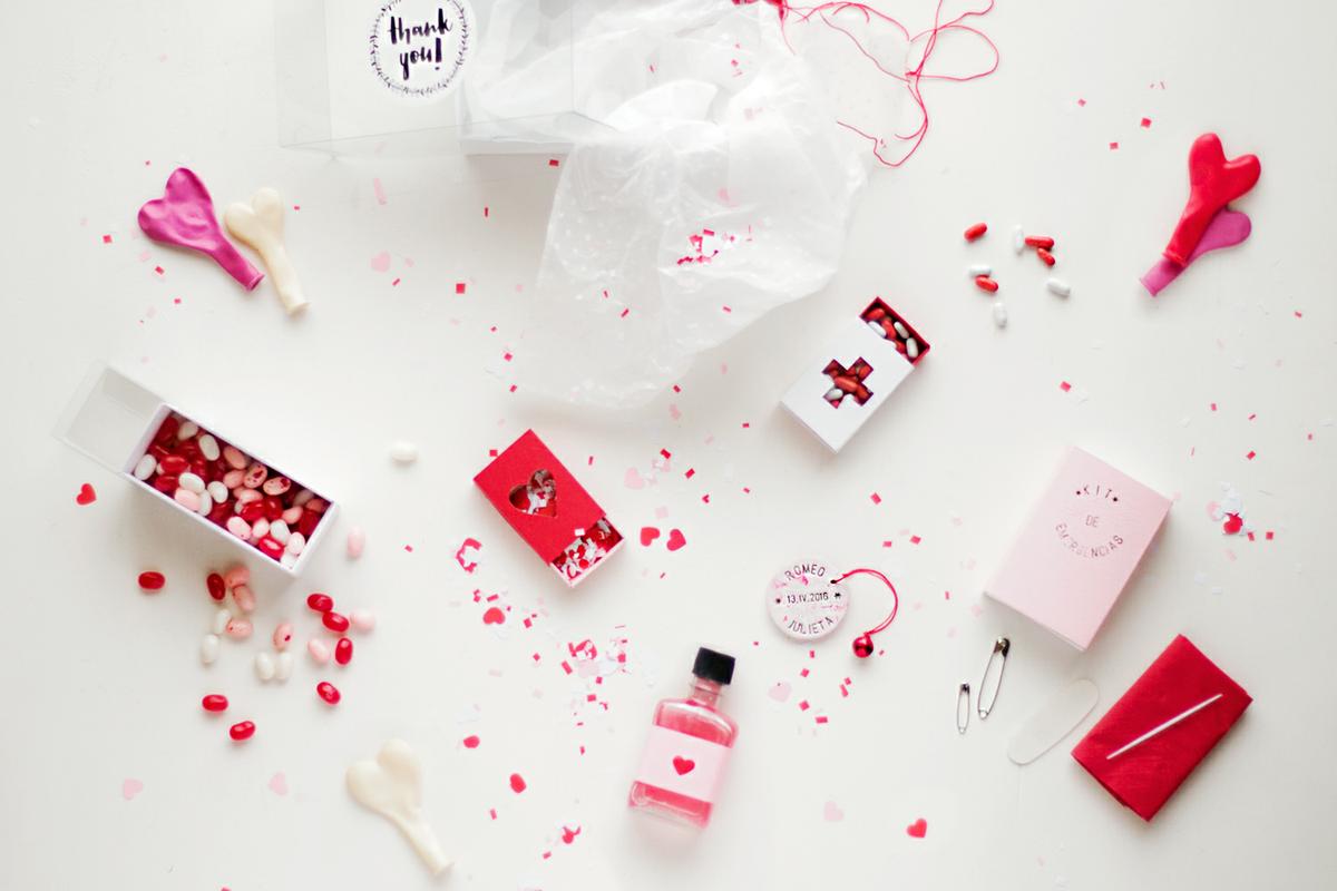 caja de regalo para boda, visto en "I am a Mess Blog"