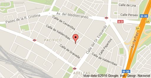 Mapa de Calle de Valderribas, 34, 28007 Madrid