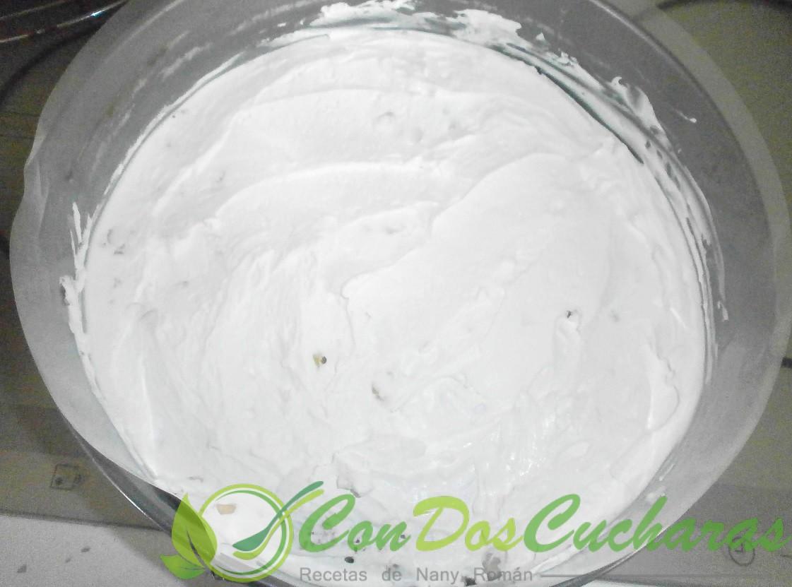 Tarta crujiente de fresas