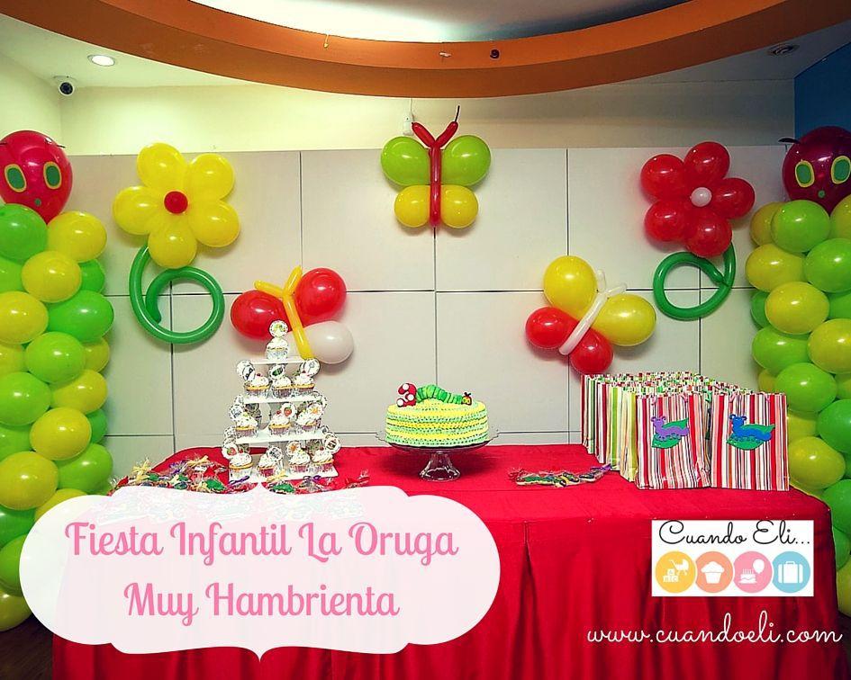 Fiesta Infantil La Oruga Muy Hambrienta