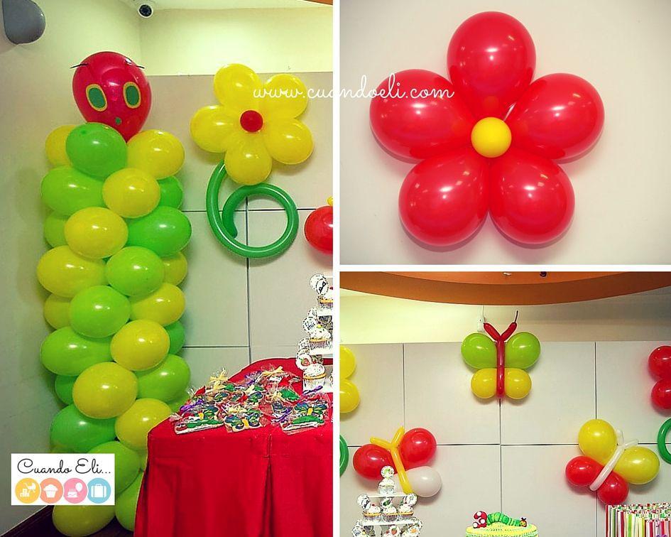 Fiesta Infantil La Oruga Muy Hambrienta