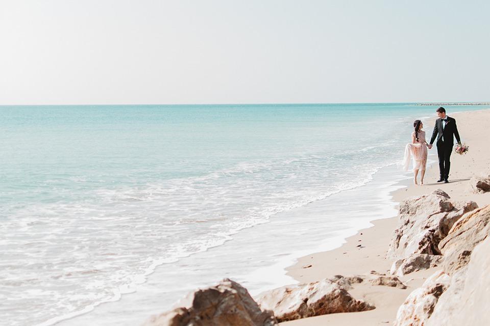 Beach Wdding, una sesion de inspiracion en All Lovely Party