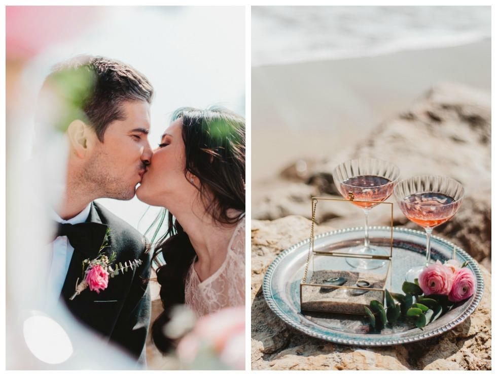 Beach Wedding, una sesion de inspiracion en All Lovely Party