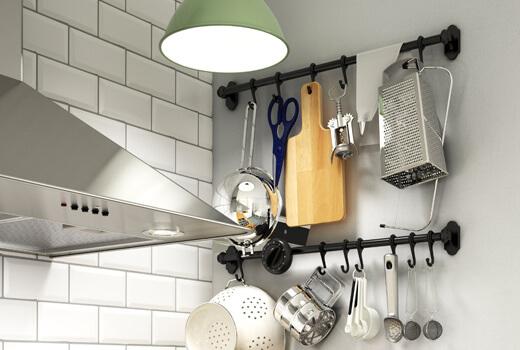 espacio en una cocina pequena ikea barra