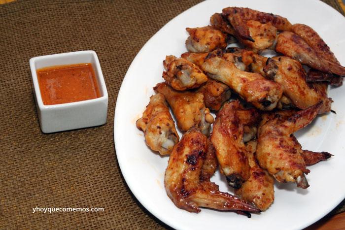 Alitas-de-Pollo-con-Salsa-Barbacoa