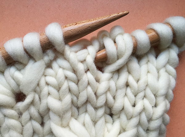 Cómo tejer punto flores